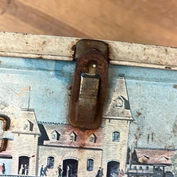 Vintage Disneyland Lunch Box Cinderella Castle Jungle Cruise 1950’s No Thermos - Picture 9 of 10